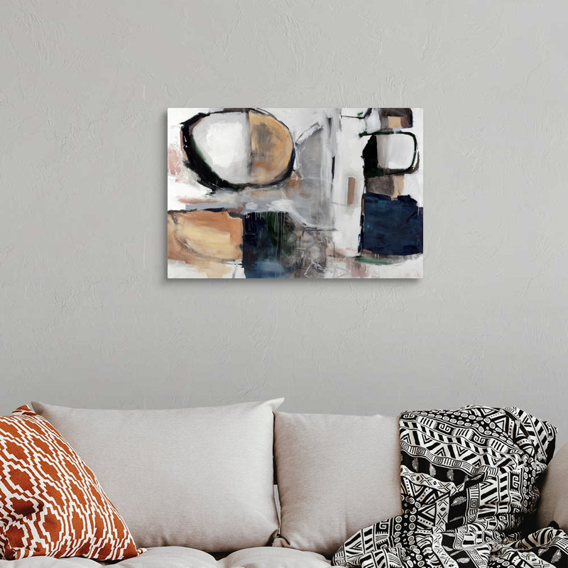 «Abstract Sound II» par Jodi Maas, reproduction d'art sur toile, Toile tendue, H 20 po x l 30 po x P 1,25 po