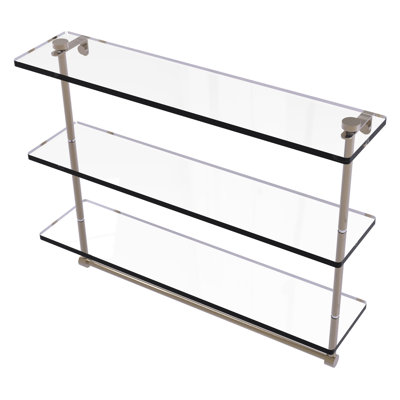 Gober 3 Piece Tiered Shelf with Towel Bar