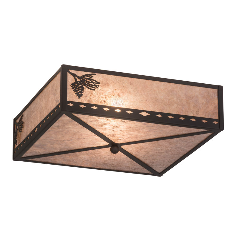 Rustic Lodge 2 - Light Flush Mount