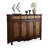 Walnut Solid + Manufactured Wood Shoe Storage Bench