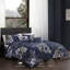 Bebejan Forget Me Not 100% Cotton Sateen 5 Piece Reversible Comforter Set-61765056