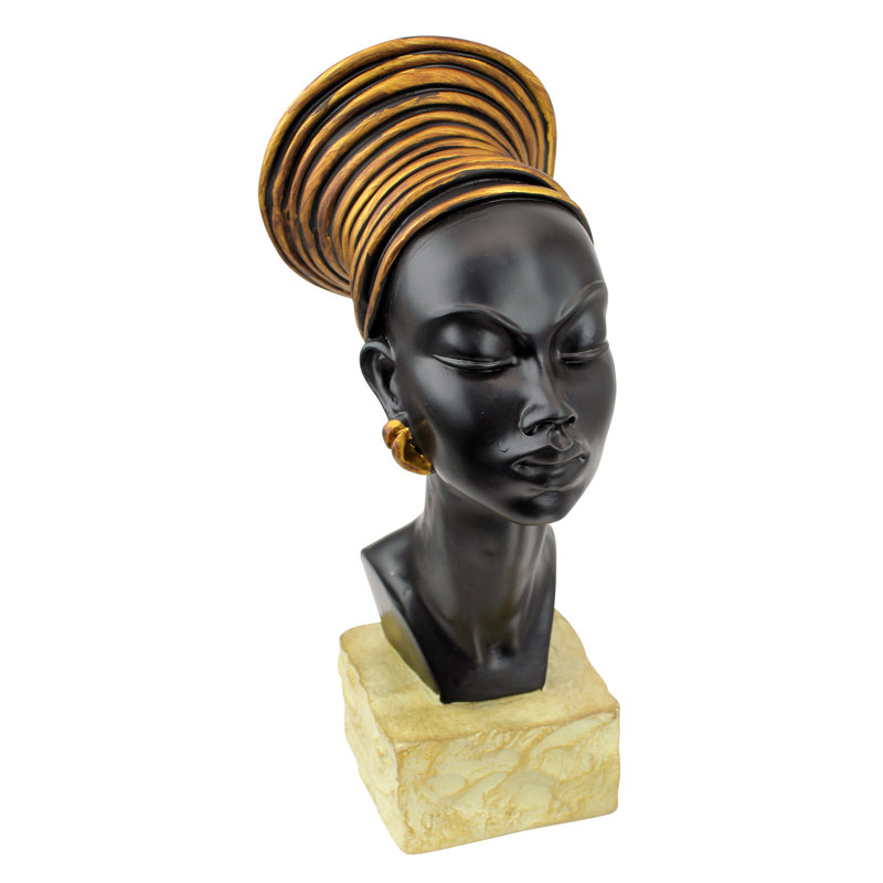 Buste sculpté Nubian