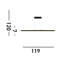 Genao 1-Light Kitchen Island Chandelier-807507199