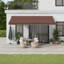 Dakota Fields Polyester Cover Retractable Patio Awning-1481860927-1481860919-1481860913
