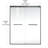 53.78" - 60" W x 76" H Double Sliding Frameless Shower Door-85752653