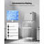 Stainless Steel Built-In Ice Maker for Restaurants – 650 Lbs/Day Cube Ice Machine with Self-Cleaning