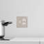 New York 2-Gang Duplex Outlet / Toggle Light Switch Combination Wall Plate-373717006