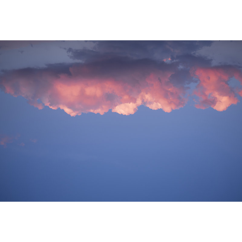 Pink Cloud Print by Francis Augustine, Paper, No Mat, 24" H x 36" W x 0.1" D