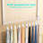 Over Door Hat Rack, 3 Tier Wall Mounted Hat Holder With 16 Hooks And 10 Movable Clips, Cap Hanger Storage Up To 26 Caps-1042996453