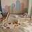 Finka Kids Floor Platforms Bed With Fence and Door-42099787-42099786