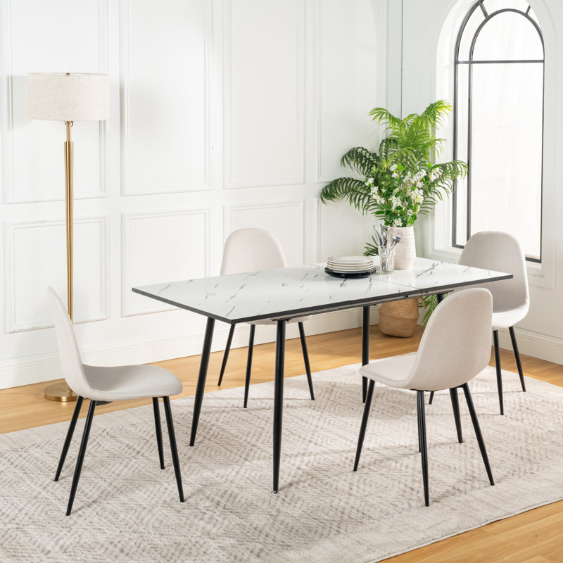 4 - Person Dining Set, Beige