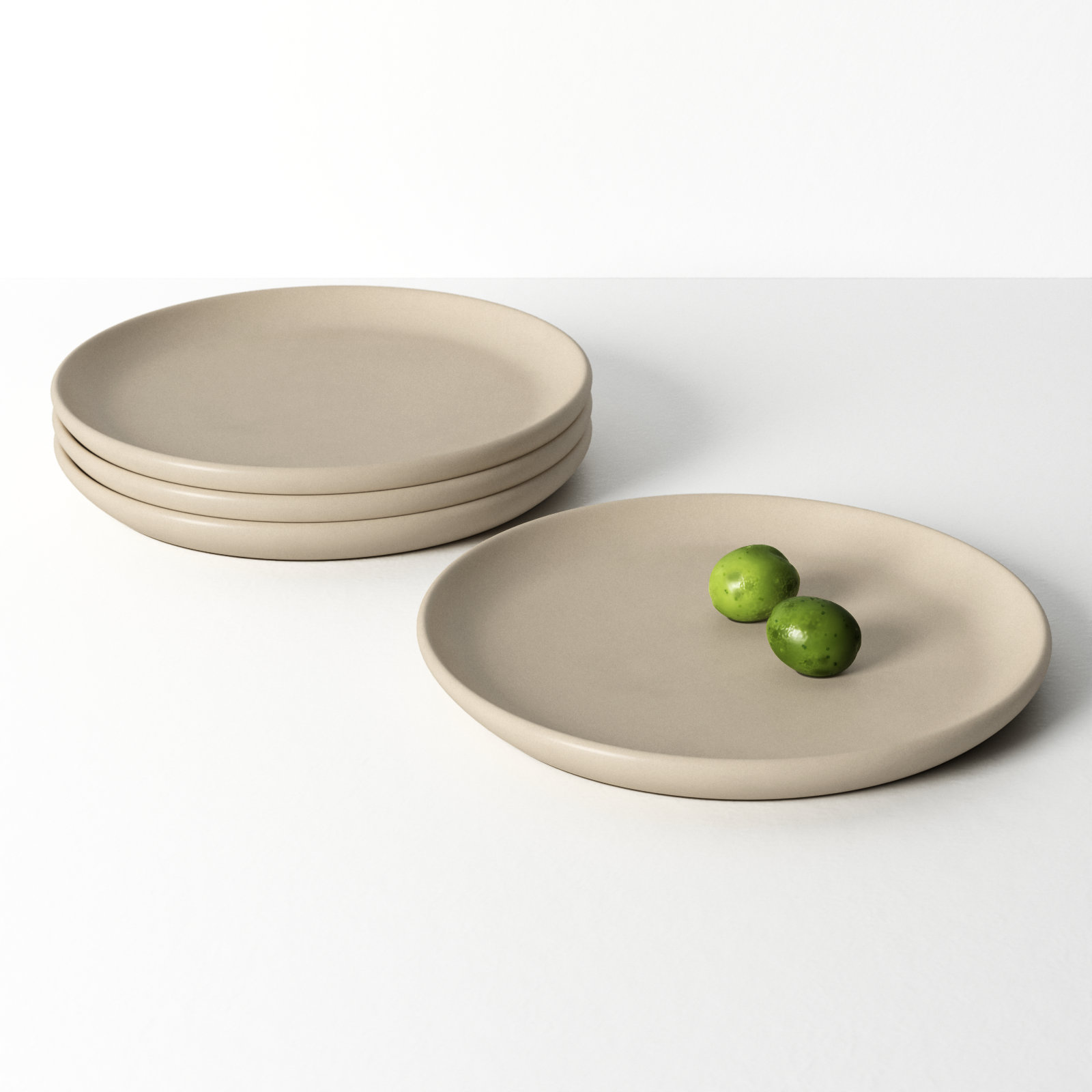 Borgen 6" Bread and Butter Plate, Pita
