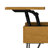 Hunter 32"W Solid Wood Industrial Square Lift Top Coffee Table with Hidden Storage and Metal  Hairpin Legs-100083367