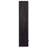 86.5" H x 27.5" W Kadence Reclaimed Teak Wood Storage Bookcase in Black