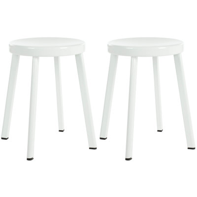 Liborius Counter Stool with Metal Frame