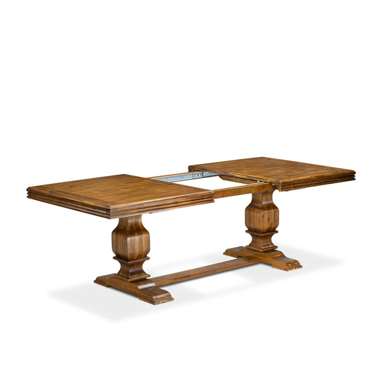L'ensemble de table de cuisine 5 pièces se compose d'une table de salle à manger rectangulaire moderne et de 4 chaises de salle à manger en tissu de lin gris, finition noyer antique