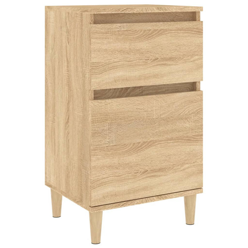 Giesen 40cm W Bedside Table, Beige, Individual