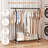 60-Inch Large Capacity Rolling Clothes Rack-1415493631