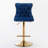 Swivel Velvet Barstools with Adjusatble Seat Height-1880070280-1880070286