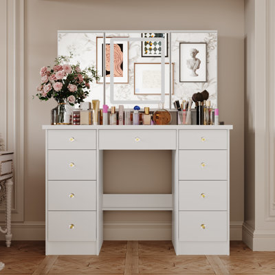 Dressing Table with Mirror