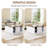Lift Top Coffee Table, 31" Square Center Table With Sliding Door, Space-Saving Fluted Coffee Desk With Hidden Storage Compartment And Shelf, For Living Room, Home Office-1139581659