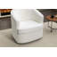 Fauteuil demi-tonneau pivotant de 29 po Jenai-632217540