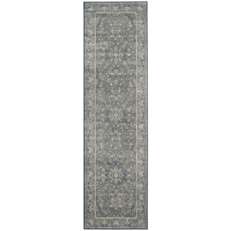 Tapis oriental Cresthire Vintage Performance, Tapis de couloir 2 pi 2 po x 8 pi