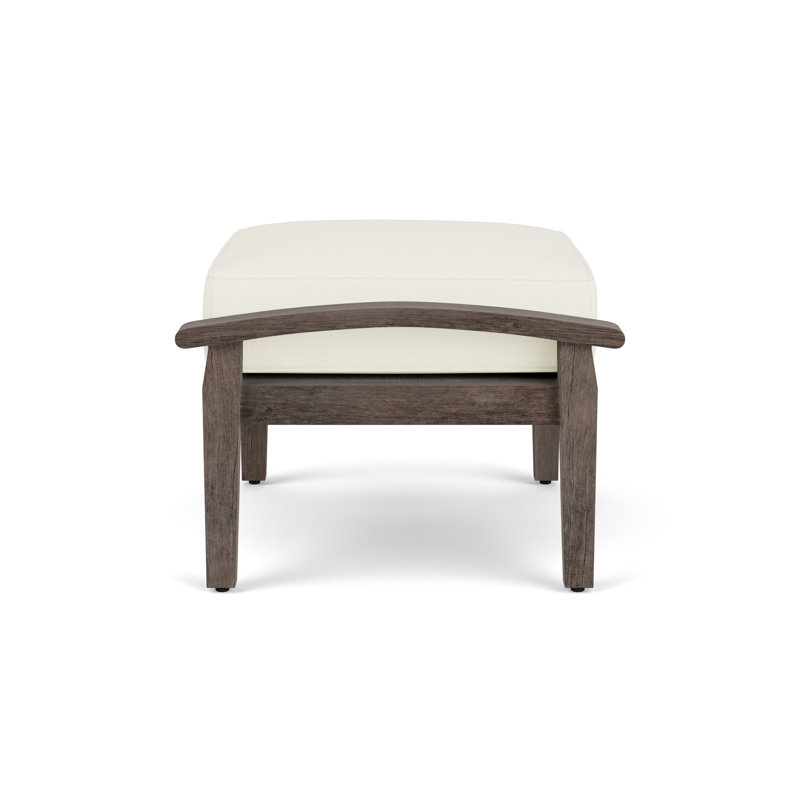 Frontier Outdoor Ottoman, Sailcloth Salt