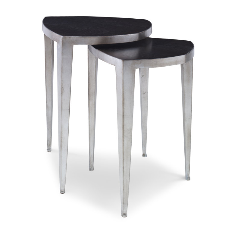 Reuleaux Solid Wood Top Nesting Tables