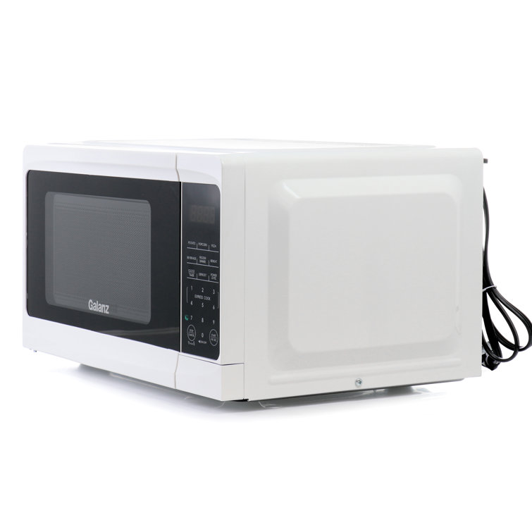 Galanz 0.7 Cubic Feet Countertop Microwave with Sensor Cooking