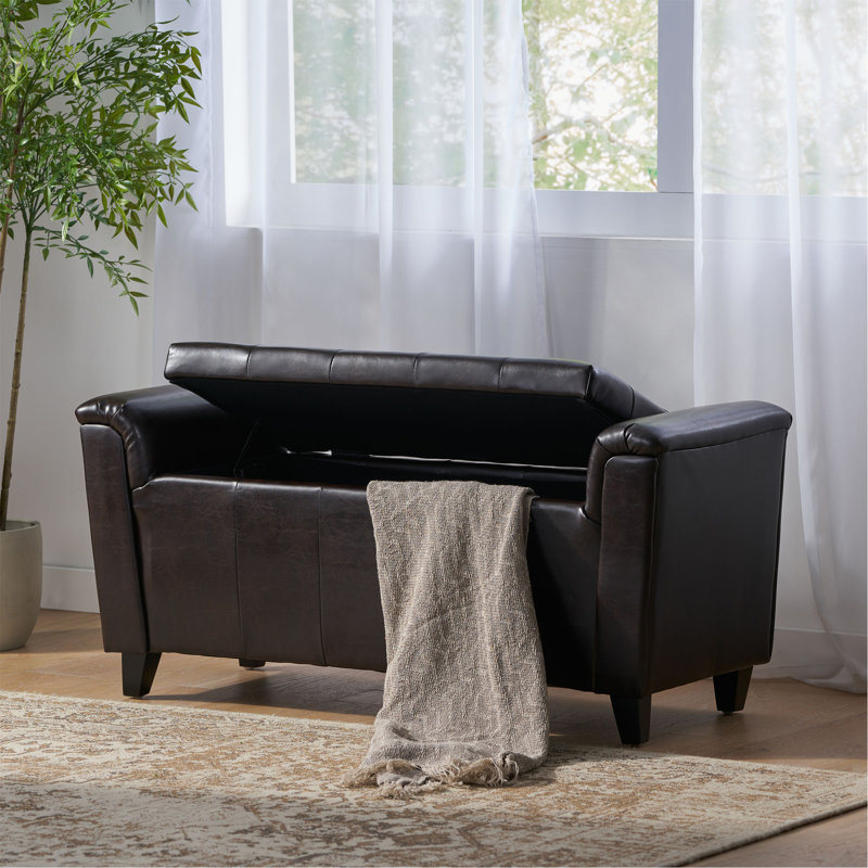 Versatile Ottoman Bench With Stylish Tufting And Practical Storage