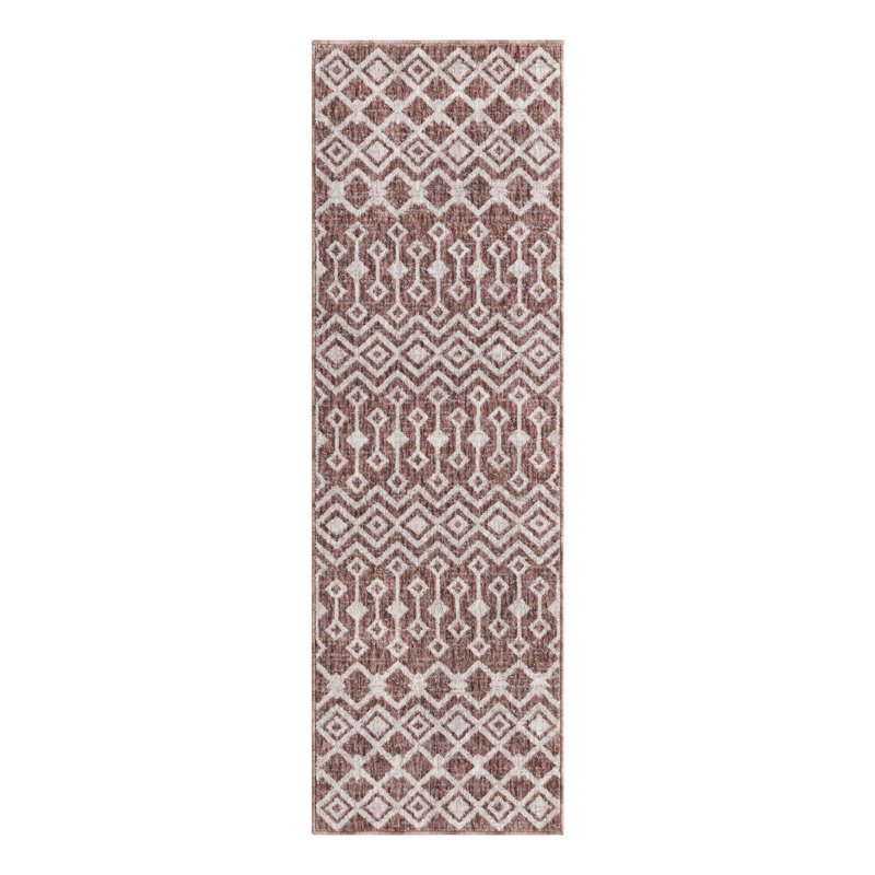 Barnkine Geometric Indoor Rug, Runner 2' x 6'