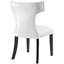Chaise de salle à manger Curve en blanc-1923039209