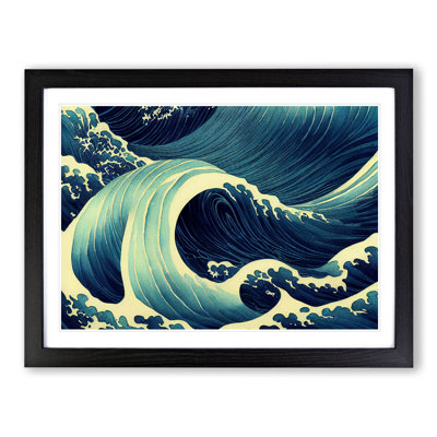 Japanese Ocean Waves Vol.3 - Single Picture Frame Print