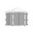 Palram - Canopia Roma and Monaco Gazebo 6 Piece Netting Screen