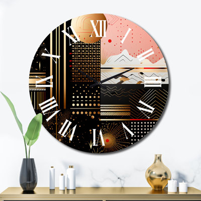 Horloge murale boho chic