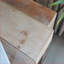 Table basse 71 po en bois manufacturé rustique moderne - peu encombrante pour les vestibules Canapés