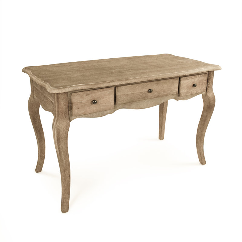 Serene Solid Wood Writing Desk
