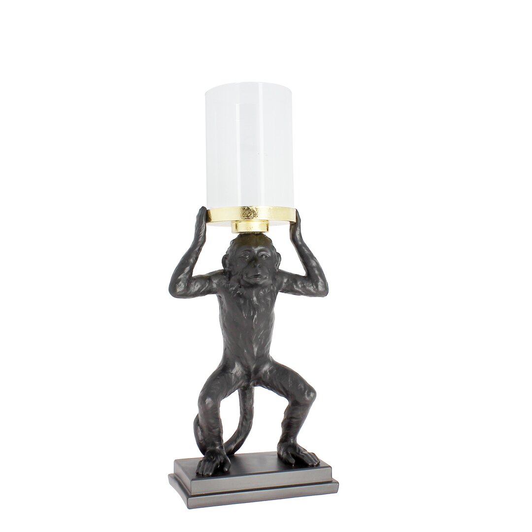 Teelichthalter Monkey aus Glas