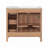 36" Wood Bathroom Vanity with Solid Wood Frame