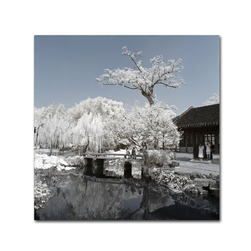 "Winter Time" by Philippe Hugonnard Photographic Print on Wrapped Canvas, 18" H x 18" W x 2" D