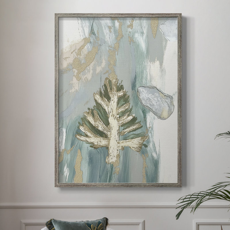 «Christmas Holiday Art» CECXXXIX, reproduction d'art encadrée - bois massif, H 21 po x l 17 po