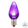 LED Replacement Bulbs 9 Watt Equivalent C7 E12/Candelabra Dimmable LED Bulb
