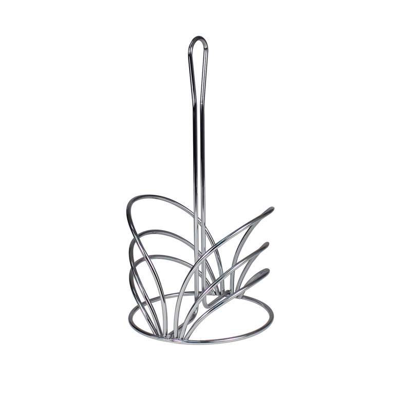 Metal Paper Towel Holder, Chrome