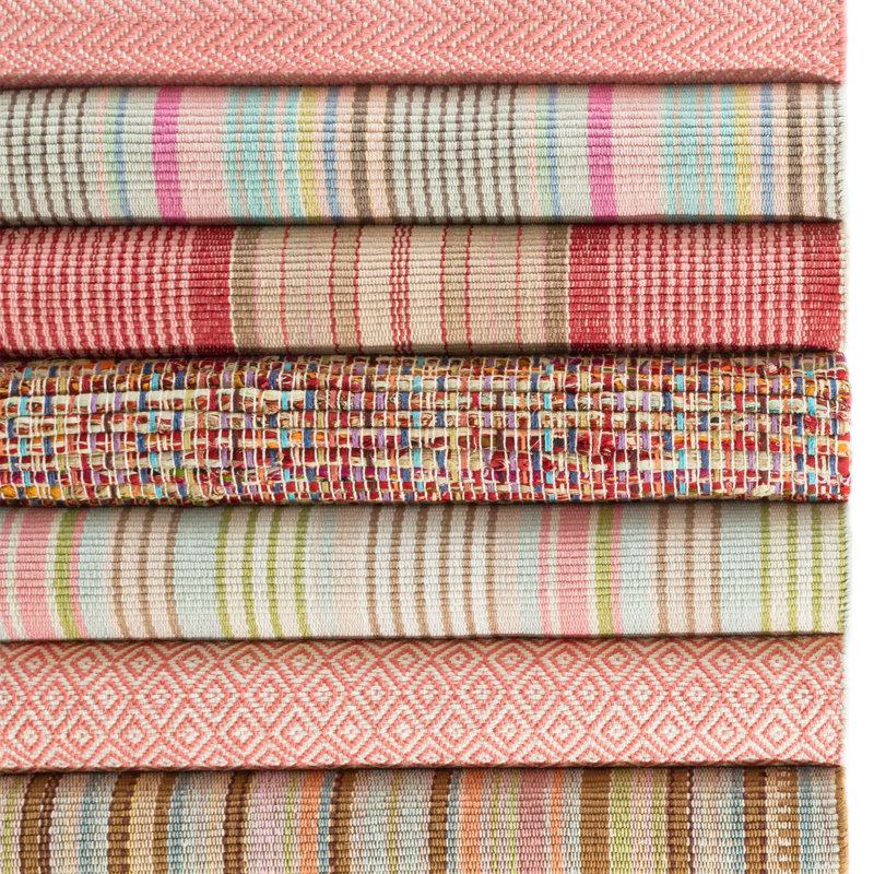 Vista Chindi Handwoven Cotton Rug, Rectangle 2' x 3'