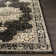 Ramsay Machine Woven Oriental Black/Sage Area Rug