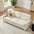Spacious Modern Sofas, Snowfleece Fabric, Elegant Design For Home & Office