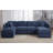 Bustamante Corduroy 6-Seat U-Shaped Modular Sectional-101287662
