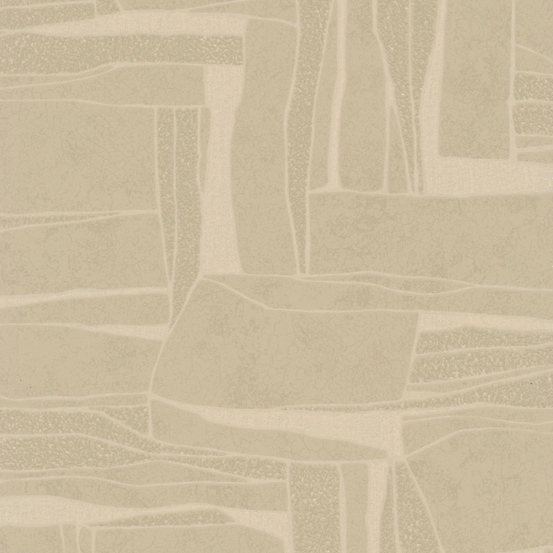 Terra Collection Abstract Stone Wallpaper Roll, Brown