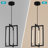 Siloam 4 - Light Square/Rectangle LED Pendant-96333379